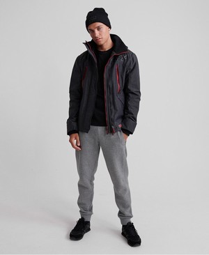 Superdry Hooded Polar SD-Windattacker Férfi Kabát Szürke | JEICZ0518